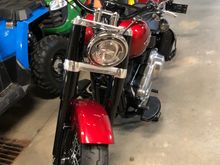 Led lights all around, chrome levers