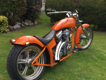 Have since stripped this one down and converted to bagger 