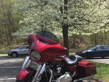 I’ve got the Fangs, the ashtray, and a 7” LRS Recurve. Love it! No buffeting at all and comfortable at ANY speed the SG can hit!