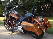 Tried to pull this pic close And it looks like it did fit flush at the top 