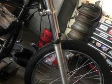 Long ass sliders.... will need a lowering kit on the internals to get it to sit right 