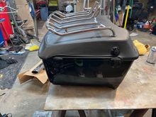 HD Black Latches Hinges and Key Cover