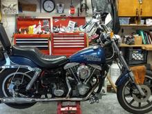 Just re-installed starter solenoid and about to remove rear wheel for new tire