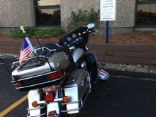 Was told to switch to high side. Don’t know if that’s really necessary for single flag. But just in case.