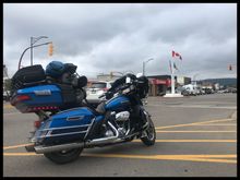 Hi tour heavy… Miles zero, Alaska highway…