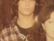Everybody had long hair in the eighties no? Here I am with a fresh haircut. Ac/dc shirt under the flannel, And that’s before the grunge thing took off lol. 4 more years and I will be eligible for your club. You never slow down you never grow old. So keep riding and stay young.