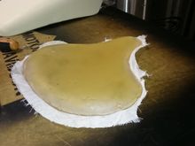 Cut the gel insert...