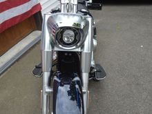 Ape bars, still up in the air on them
I like the look of the stock bars