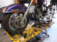 New EBC rotor and pads with a good GMA caliper.We'' see how it works.