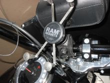 Helped finding a better position for my phone mount, now it clears the speedo.