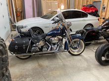 Last time it ran was 2011… it’s my neighbors and I took it up as a little winter project to get it up to speed again.

Im thinking….

Drain and replace all fluid
New tubes and tires
New brake pads 
Plugs
Battery 
Major pitting starting on all chrome so clean that up. 

What else would you do? 