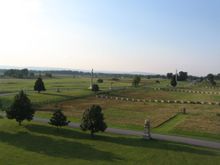 Taken from the top of the Pennsylvania Monument.