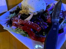 Crab stuffed mushroom