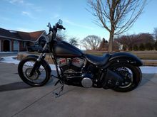 Tomorrow finally looks like a good day to put some miles on now that the salt is gone from the roads.  That derby cover will be black in about 2 hours.