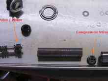 Body contains a inner shock body for the damping.. Valves are shown.. 

------------------------------------------------