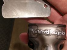 Custom mounting plates for my RF distribution blocks, on T5056 aircraft aluminium.