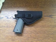 Rock Island .45acp. I got it for $399.00.
My carry gun is .380 Taurus.