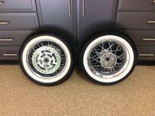 Includes front rotors and front/rear tires