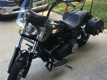 16 inch el Diablo bars on stock risers.