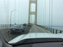 Crossing the Mighty Mac.