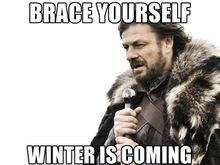 And the winter threads with it.