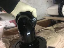 I didn't remove the air filter first as instructed because it wasn't blocking any fastness. Remove these 3 Allen heads and be careful not to tear the gasket cause I did not recieve a new one.