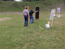 Matt in action 
Just another day at the range