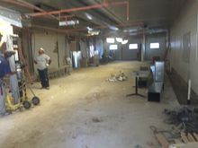 This is the former admin wing, will now be clinic and pharmacy space.