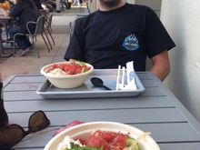 Poke bowl!!!!! This took me back to my Hawaii days and Friday night dinners. While on the island