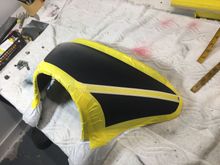 prepping fairing for paint