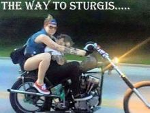 How to take a nap on the way to Sturgis