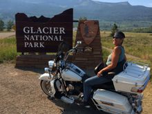 east entrance Going to the sun road
