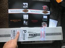 AND IM CHANGING SLOWLUY ALL MY GARWARE TO THESE GUYS 20% STRINGER THAN GRADE , AND LET ME TELL YOU I HAVE SO FAR FRONT/REAR CALIPER MOUINT KITS, AND INSTALL KITS, PULLEY 12 POINTS, THAT THEY CUSTIOM SHAVED TO FIT IN SWEET ROUNDED SPACER MUCH Much nicer look, extra 2$ a bolt I cant complain! yea rotors/pulley/calipers/trans door,
