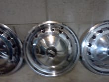 '57 chev hubcaps