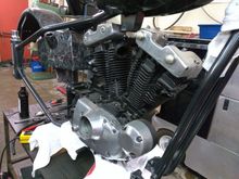 My big worry about the right side shift is accidentally slamming gears when a rear brake is needed. I'm told ironhead trans gears explode when jammed.