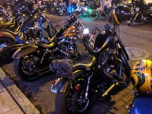 Every Wednesday night, 6 to 10 pm Bike Night on Famous Beale Street Memphis, Tn 😎