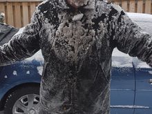 Checked the bike in the shed and then spent 3 hours blowing and shovelling snow. Ready for Spring!