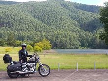 My other Super Glide : 110th anniversary edition.
I put the same bags on for this trip...