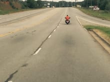 My first ride on my new Street Glide