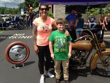 Jody with my Grandson last year