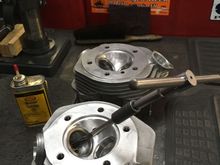 Carbide reamer / bronze guides 