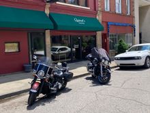 240 miles to Quinet’s Restaurant in New Martinsville WV for a late breakfast.

Great ride.