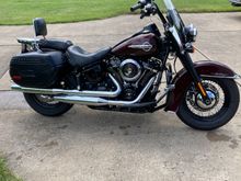 Here it is with the chrome AC cover.

Does look better in my opinion.