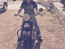 Dan Fitzmaurice of Zippers, on my 32, he's actually not used to going this slow.