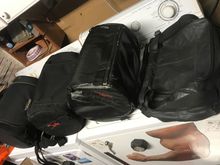 3 different roll bags
2 are the SAC bag made for Harley Davidson Deuce. (1) leather (1) poly 
$55 each shipped