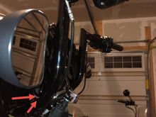 Barely any room here as the bars fan  out to 1.5" at that bend.