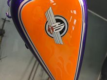 ghost flames also on the tank 