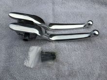 Brake and clutch levers. Polished, not chrome. $25.00