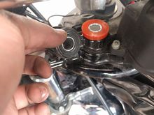 Really dreaded the bushig change. used a flat head, deadblow, and c clamp to get the job done. took maybe 20 minutes fo both sides. worth it.
