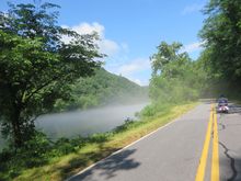 Smoke on the water.....